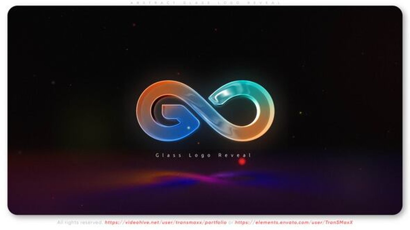 Glossy Fluid Abstract Logo Reveal Animation, Logo Stings ft. abstract